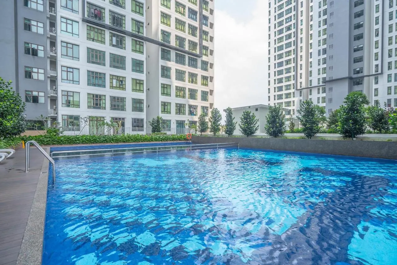 Oyo Home 90450 D' Summit Residence 1Bhk Yml 2128 Johor Bahru Maleisië