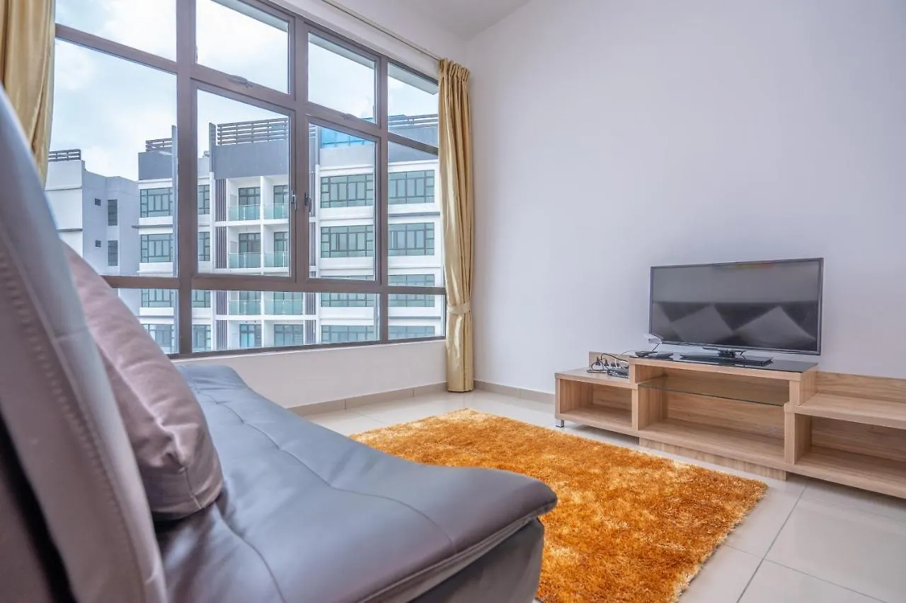 Oyo Home 90450 D' Summit Residence 1Bhk Yml 2128 Johor Bahru Maleisië